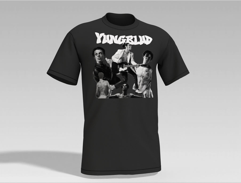 YungBlud Collage Heavy Oversized Tee