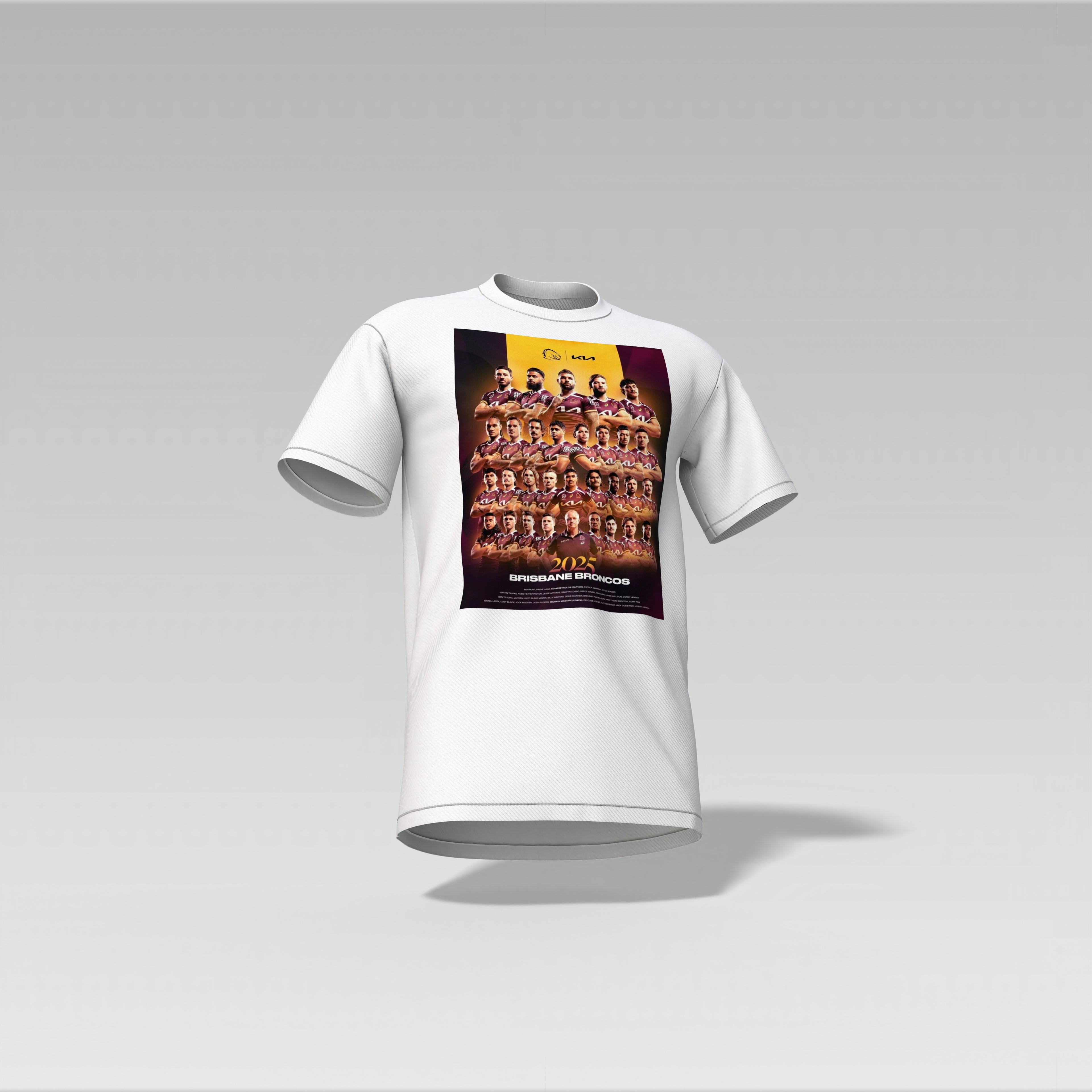 Brisbane Broncos 2025 Team Tee